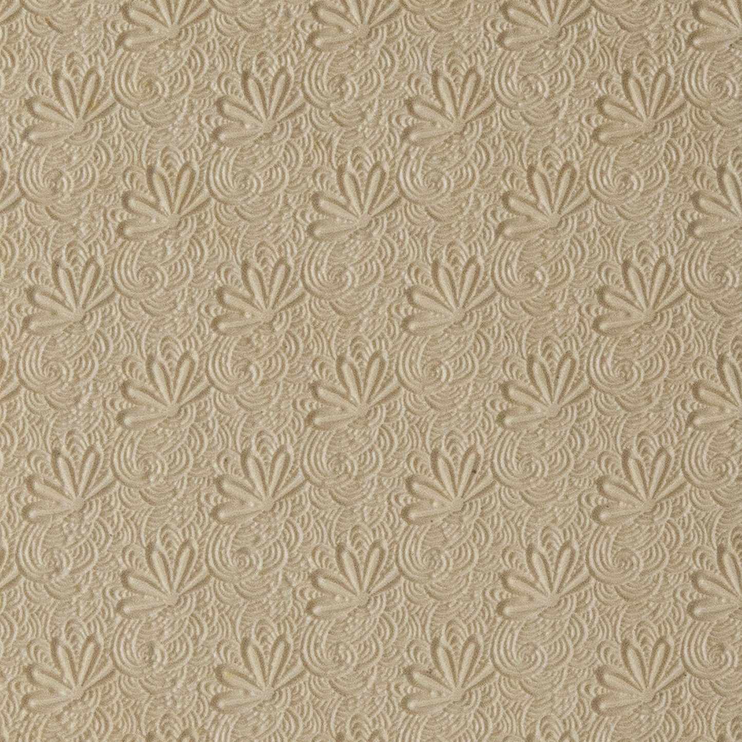 Texture Tile - Tiny Tail Feathers. Beige Texture Tiles are flexible, washable and can be used with any soft clay. Spritz with CoolSlip or dust on Dry Powder Release for stick-free impressions when using metal clay and polymer clay.