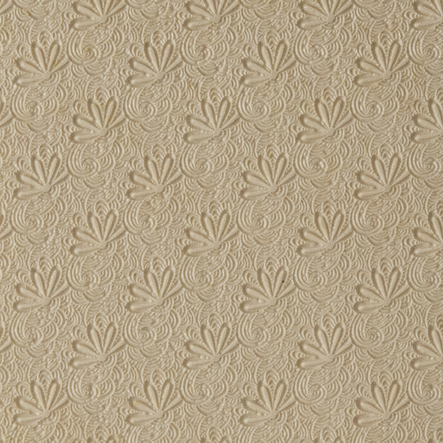 Texture Tile - Tiny Tail Feathers. Beige Texture Tiles are flexible, washable and can be used with any soft clay. Spritz with CoolSlip or dust on Dry Powder Release for stick-free impressions when using metal clay and polymer clay.