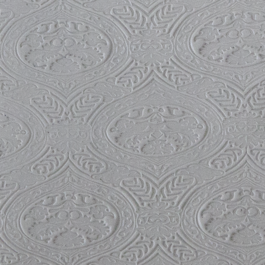 Texture Tile - Bonsai sample rolled into clay