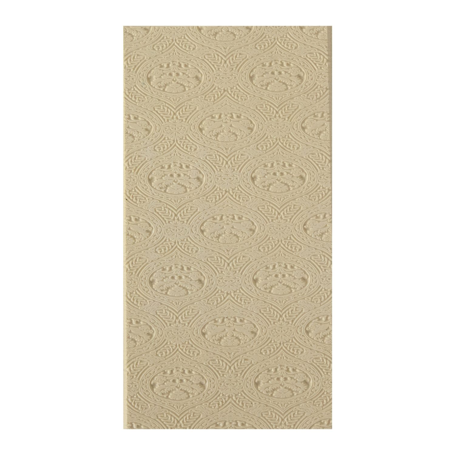 Texture Tile - Bonsai. Beige Texture Tiles are flexible, washable and can be used with any soft clay. Spritz with CoolSlip or dust on Dry Powder Release for stick-free impressions when using metal clay and polymer clay.