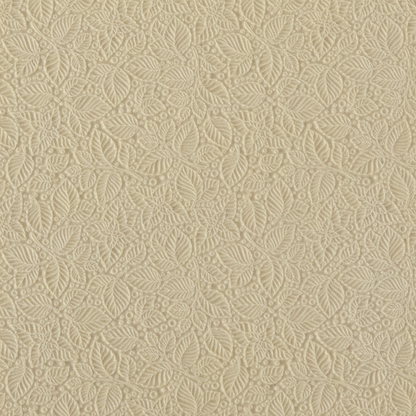 Texture Tile - Soft Foliage. Beige Texture Tiles are flexible, washable and can be used with any soft clay. Spritz with CoolSlip or dust on Dry Powder Release for stick-free impressions when using metal clay and polymer clay.