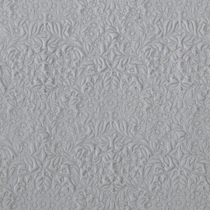 Texture Tile - Queen Anne's Lace sample rolled into clay