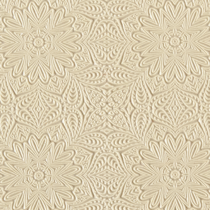 Texture Tile - Psychedelic Conspiracy. Beige Texture Tiles are flexible, washable and can be used with any soft clay. Spritz with CoolSlip or dust on Dry Powder Release for stick-free impressions when using metal clay and polymer clay.