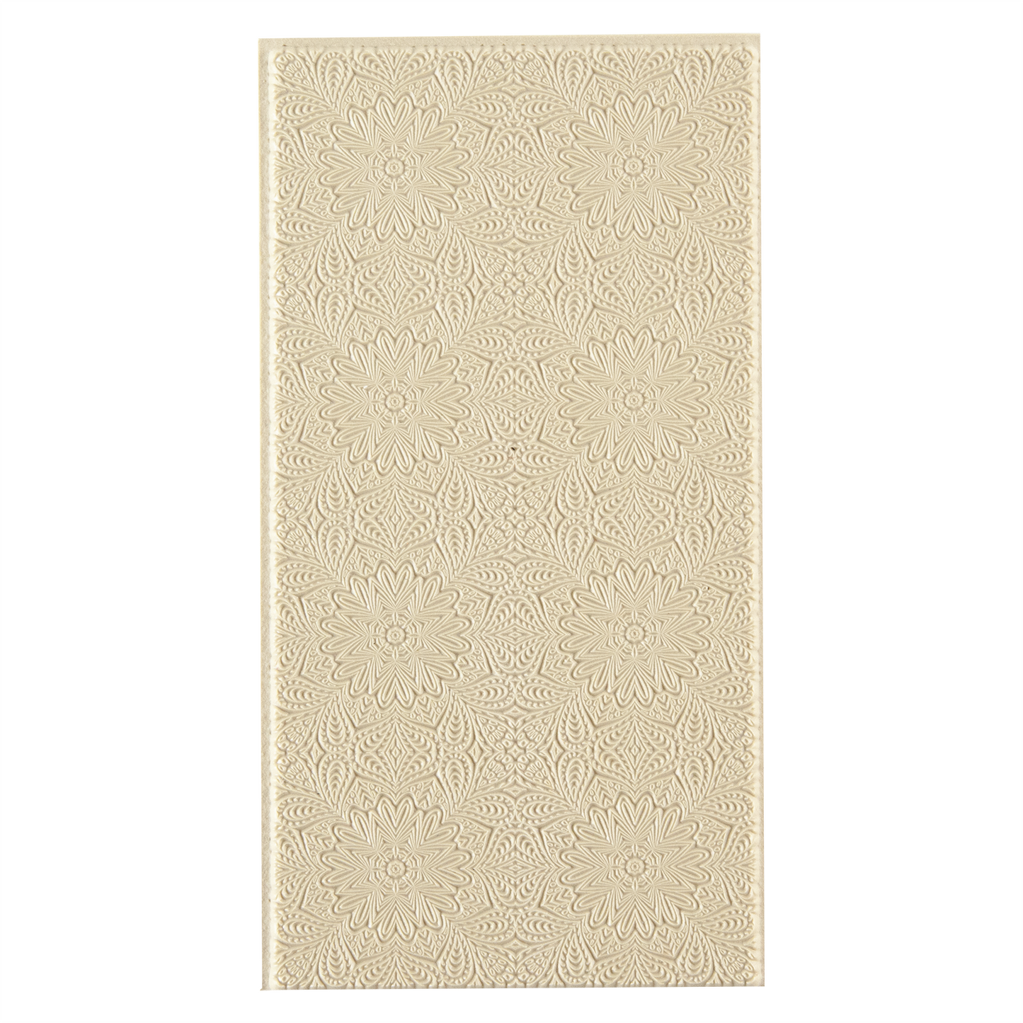 Texture Tile - Psychedelic Conspiracy. Beige Texture Tiles are flexible, washable and can be used with any soft clay. Spritz with CoolSlip or dust on Dry Powder Release for stick-free impressions when using metal clay and polymer clay.