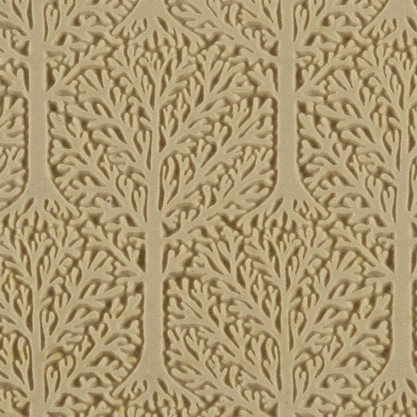 Texture Tile - Lost in the Woods. Beige Texture Tiles are flexible, washable and can be used with any soft clay. Spritz with CoolSlip or dust on Dry Powder Release for stick-free impressions when using metal clay and polymer clay.