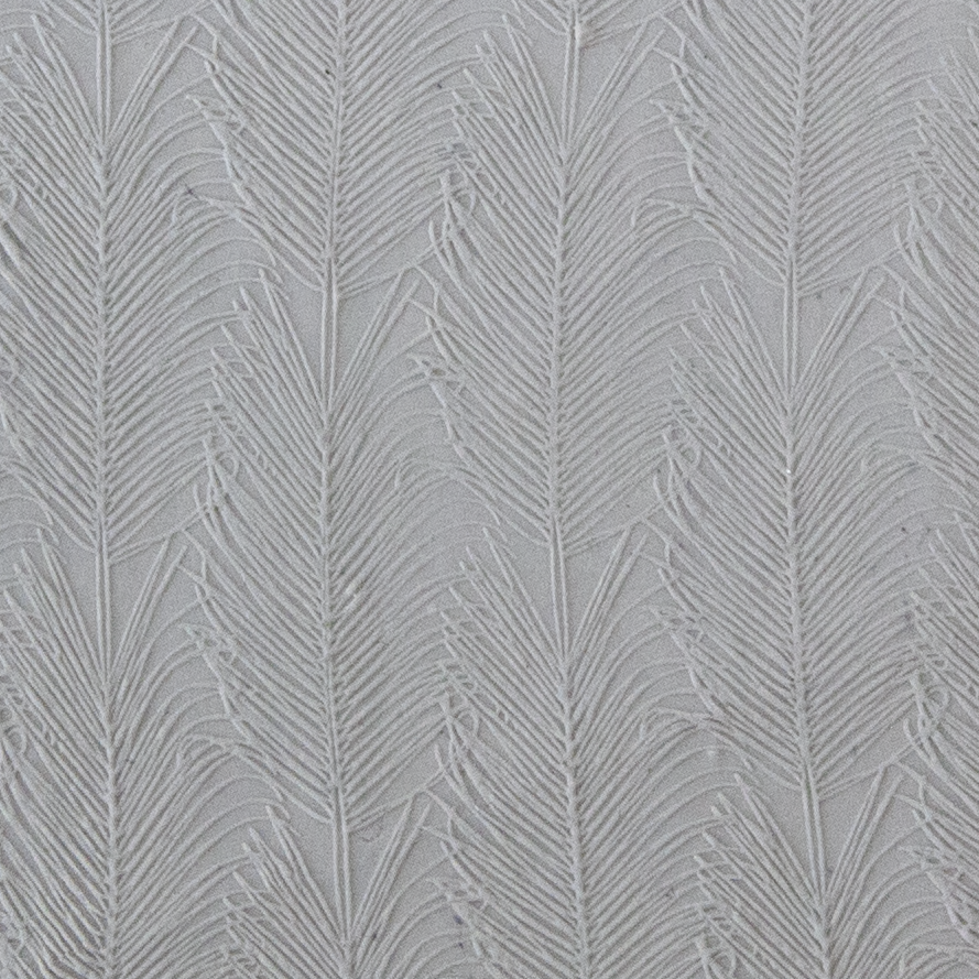 Texture Tile - Hawaiian Sun Fineline sample rolled into clay