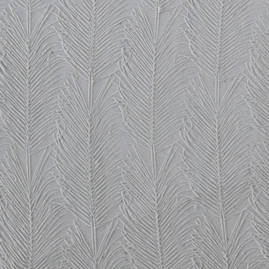 Texture Tile - Hawaiian Sun Fineline sample rolled into clay