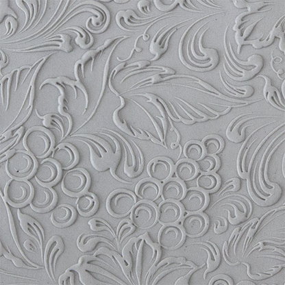 Texture Tile - Tuscany Dreams Embossed sample rolled into clay