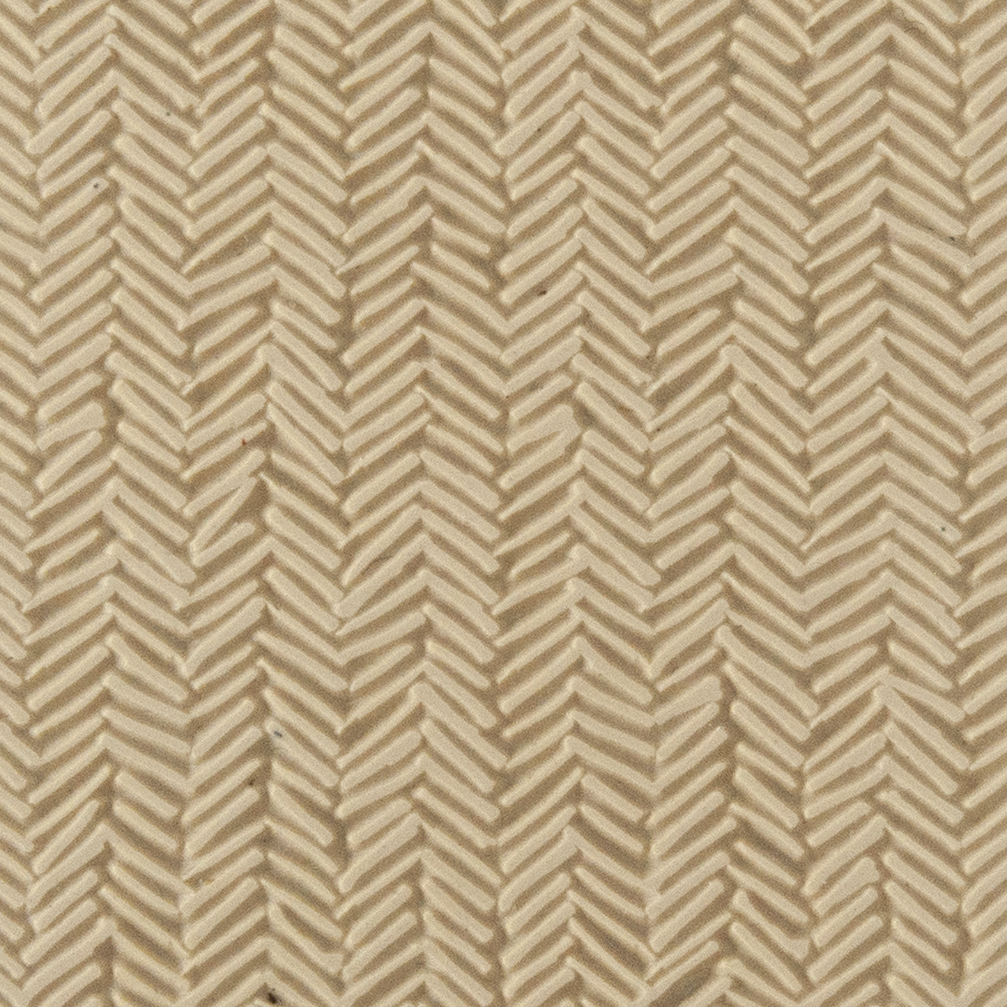 Texture Tile - Smudged Herringbone. Beige Texture Tiles are flexible, washable and can be used with any soft clay. Spritz with CoolSlip or dust on Dry Powder Release for stick-free impressions when using metal clay and polymer clay.