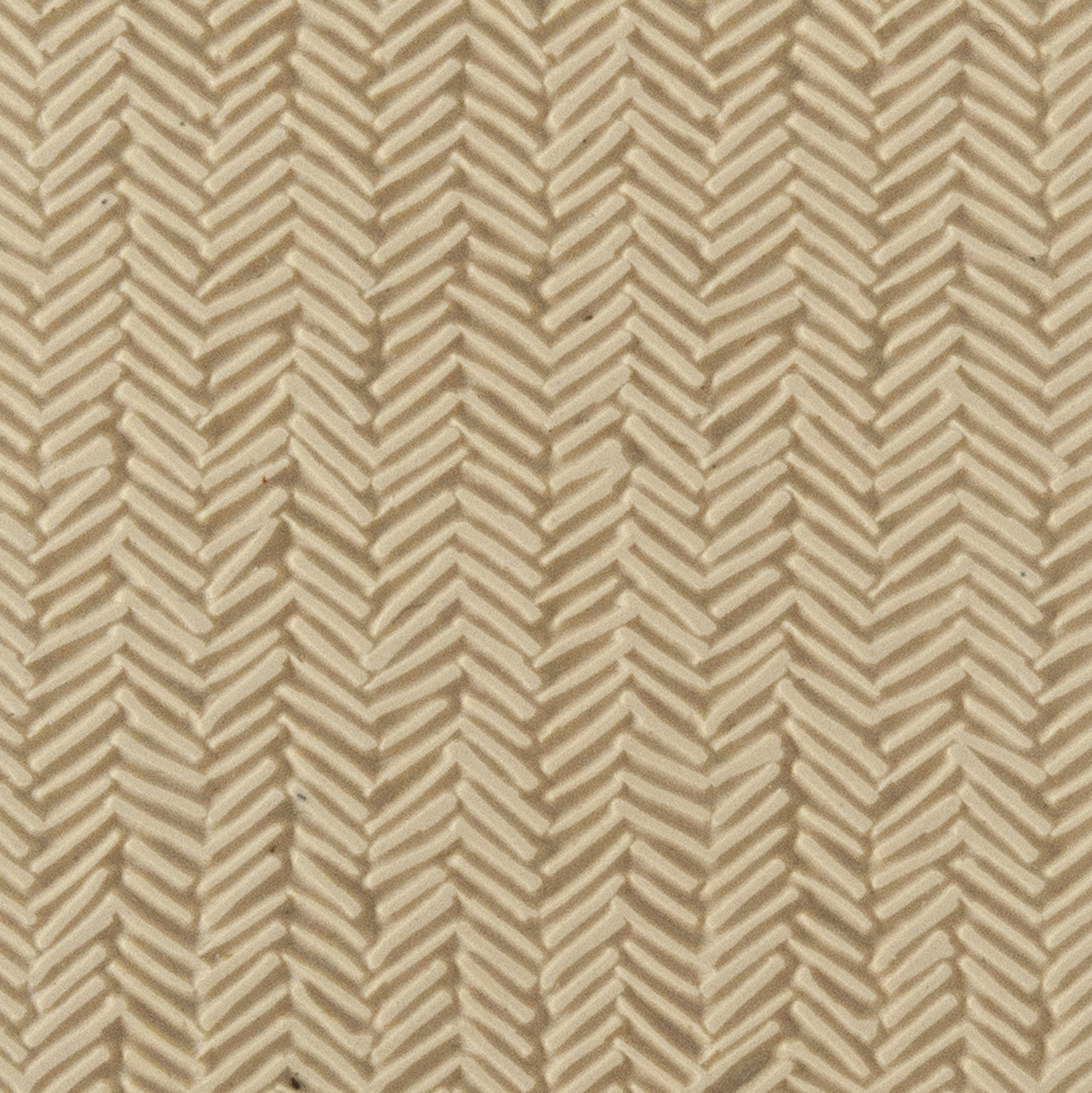 Texture Tile - Smudged Herringbone. Beige Texture Tiles are flexible, washable and can be used with any soft clay. Spritz with CoolSlip or dust on Dry Powder Release for stick-free impressions when using metal clay and polymer clay.