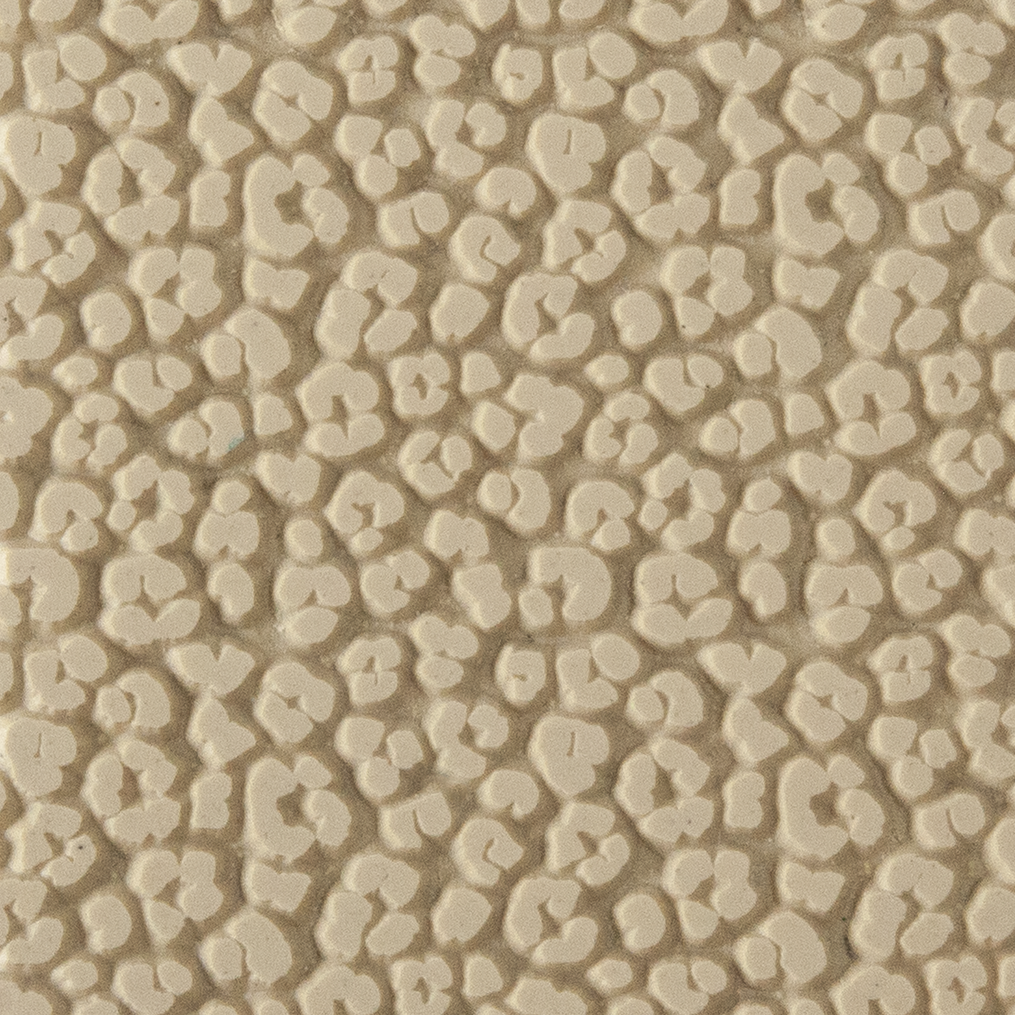 Texture Tile - Leopard Print. Beige Texture Tiles are flexible, washable and can be used with any soft clay. Spritz with CoolSlip or dust on Dry Powder Release for stick-free impressions when using metal clay and polymer clay.