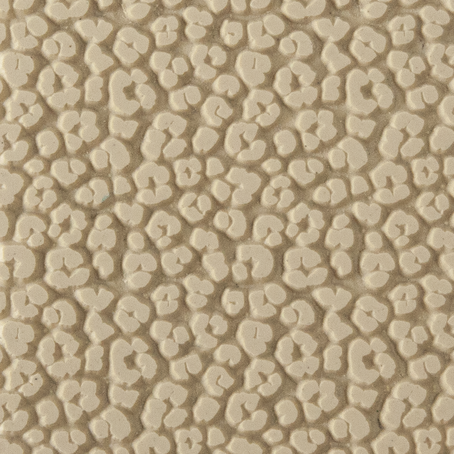 Texture Tile - Leopard Print. Beige Texture Tiles are flexible, washable and can be used with any soft clay. Spritz with CoolSlip or dust on Dry Powder Release for stick-free impressions when using metal clay and polymer clay.
