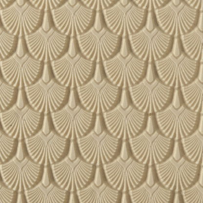 Texture Tile - Mediterranean Lights. Beige Texture Tiles are flexible, washable and can be used with any soft clay. Spritz with CoolSlip or dust on Dry Powder Release for stick-free impressions when using metal clay and polymer clay.