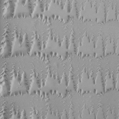 Texture Tile - Wisconsin Pines sample rolled into clay