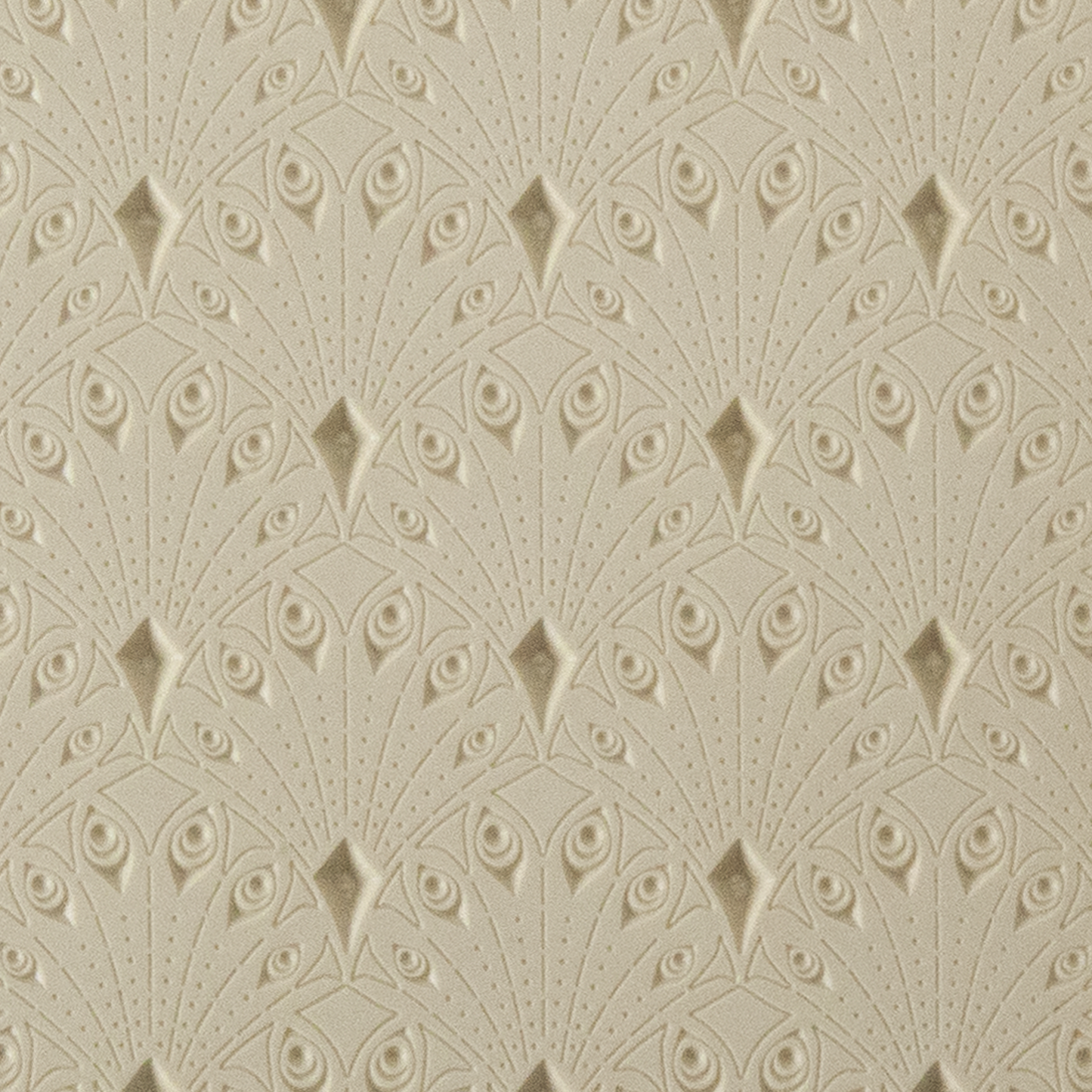 Texture Tile - Deco Drops. Beige Texture Tiles are flexible, washable and can be used with any soft clay. Spritz with CoolSlip or dust on Dry Powder Release for stick-free impressions when using metal clay and polymer clay.