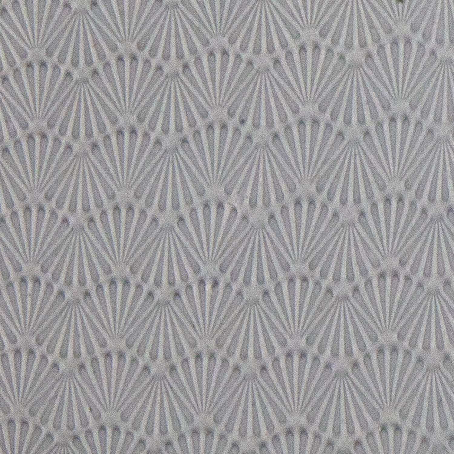 Texture Tile - Waved Scallops sample rolled into clay