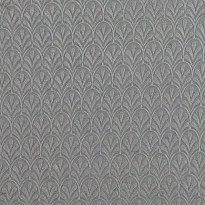 Texture Tile - Art Deco Wallpaper sample rolled into clay
