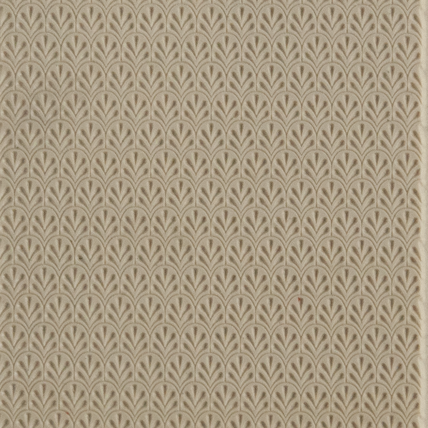 Texture Tile - Art Deco Wallpaper. Beige Texture Tiles are flexible, washable and can be used with any soft clay. Spritz with CoolSlip or dust on Dry Powder Release for stick-free impressions when using metal clay and polymer clay.