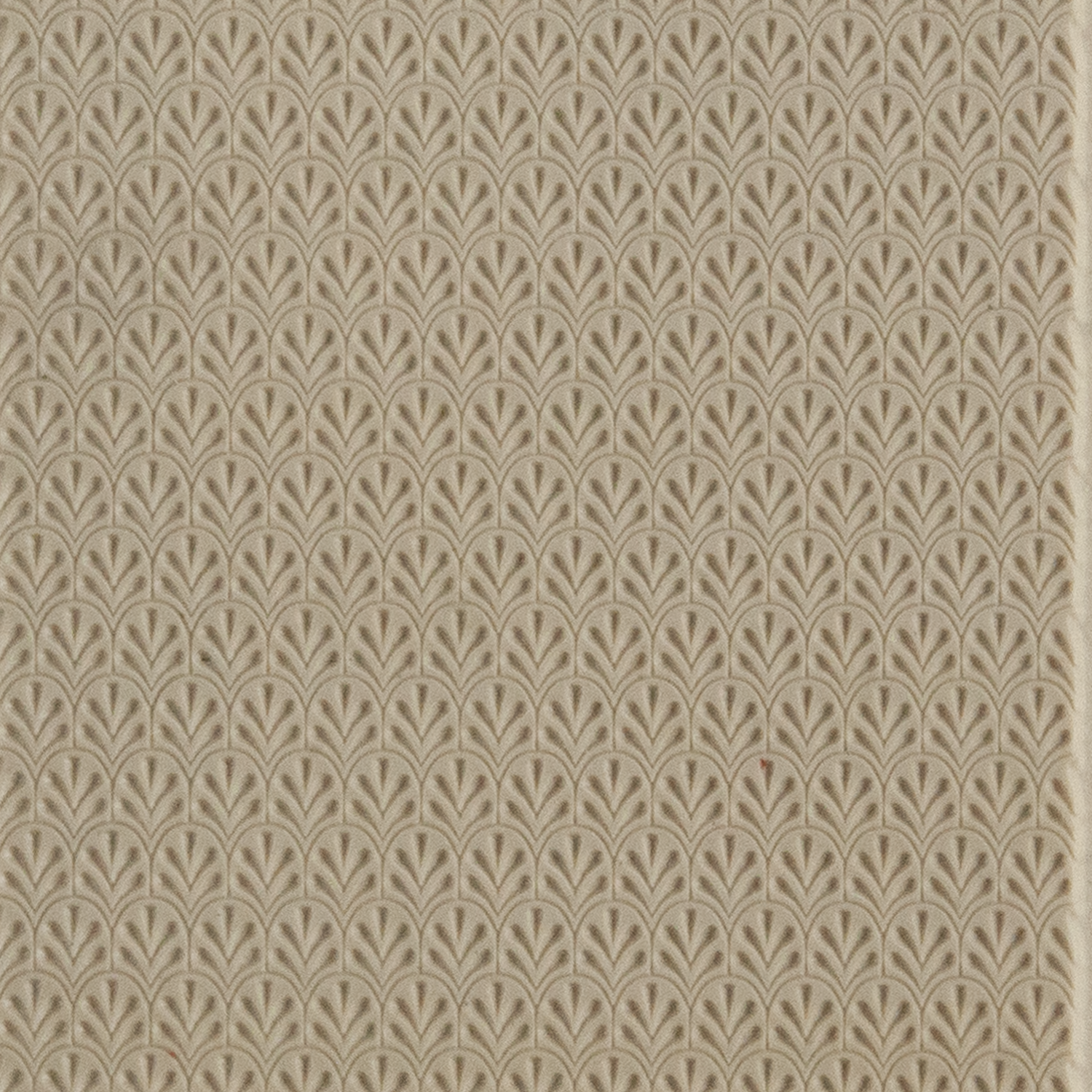 Texture Tile - Art Deco Wallpaper. Beige Texture Tiles are flexible, washable and can be used with any soft clay. Spritz with CoolSlip or dust on Dry Powder Release for stick-free impressions when using metal clay and polymer clay.