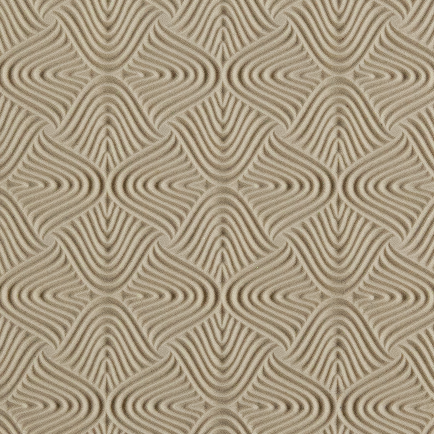 Texture Tile - Woven Illusion. Beige Texture Tiles are flexible, washable and can be used with any soft clay. Spritz with CoolSlip or dust on Dry Powder Release for stick-free impressions when using metal clay and polymer clay.