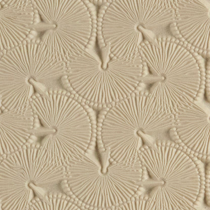 Texture Tile - Palm Branches. Texture Tiles are flexible, washable and can be used with any soft clay. Spritz with CoolSlip or dust on Dry Powder Release for stick-free impressions when using metal clay and polymer clay.