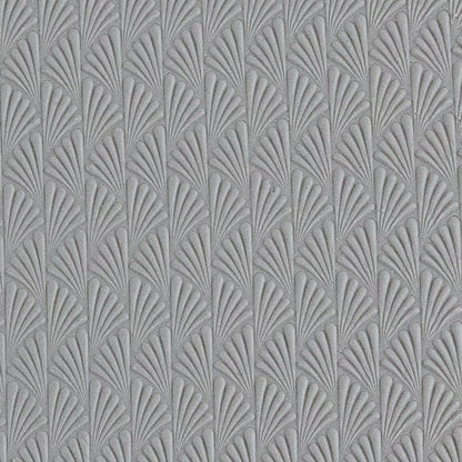 Texture Tile - Deco Stripes sample rolled into clay