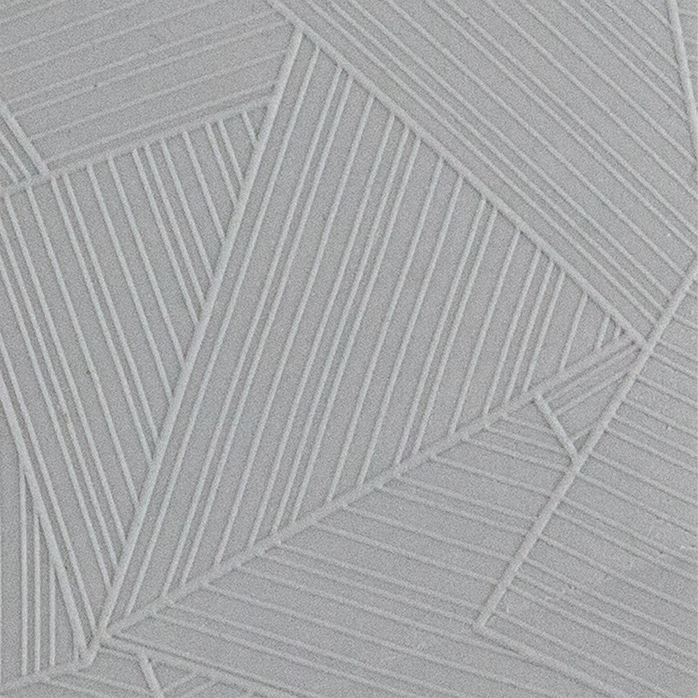 Texture Tile - Origami Embossed sample rolled into clay