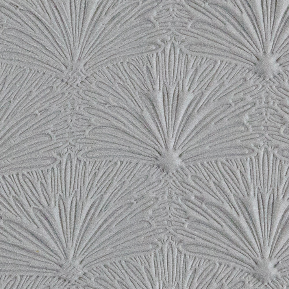 Texture Tile - Quills Embossed sample rolled into clay