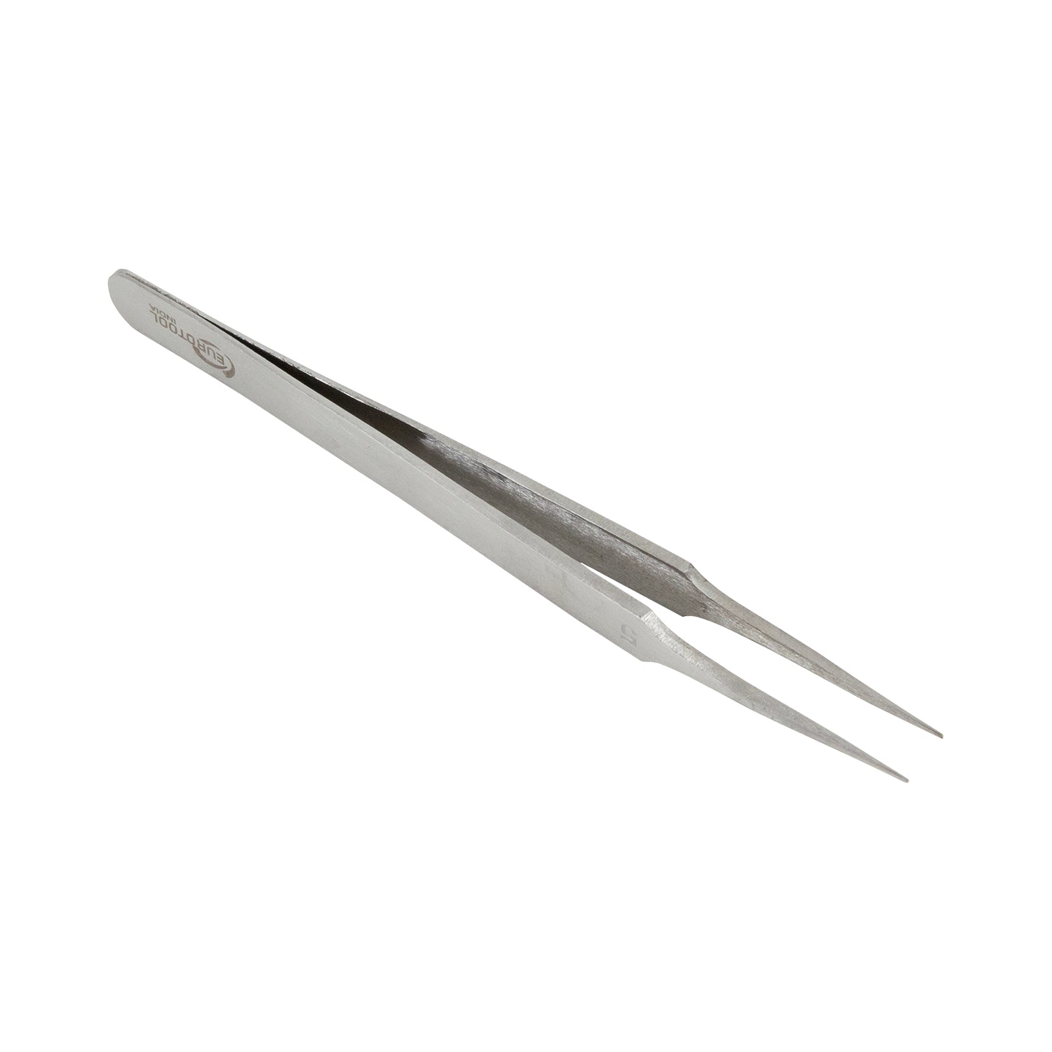 Tweezers - Stainless Steel Extra Fine Precision Bent Tip