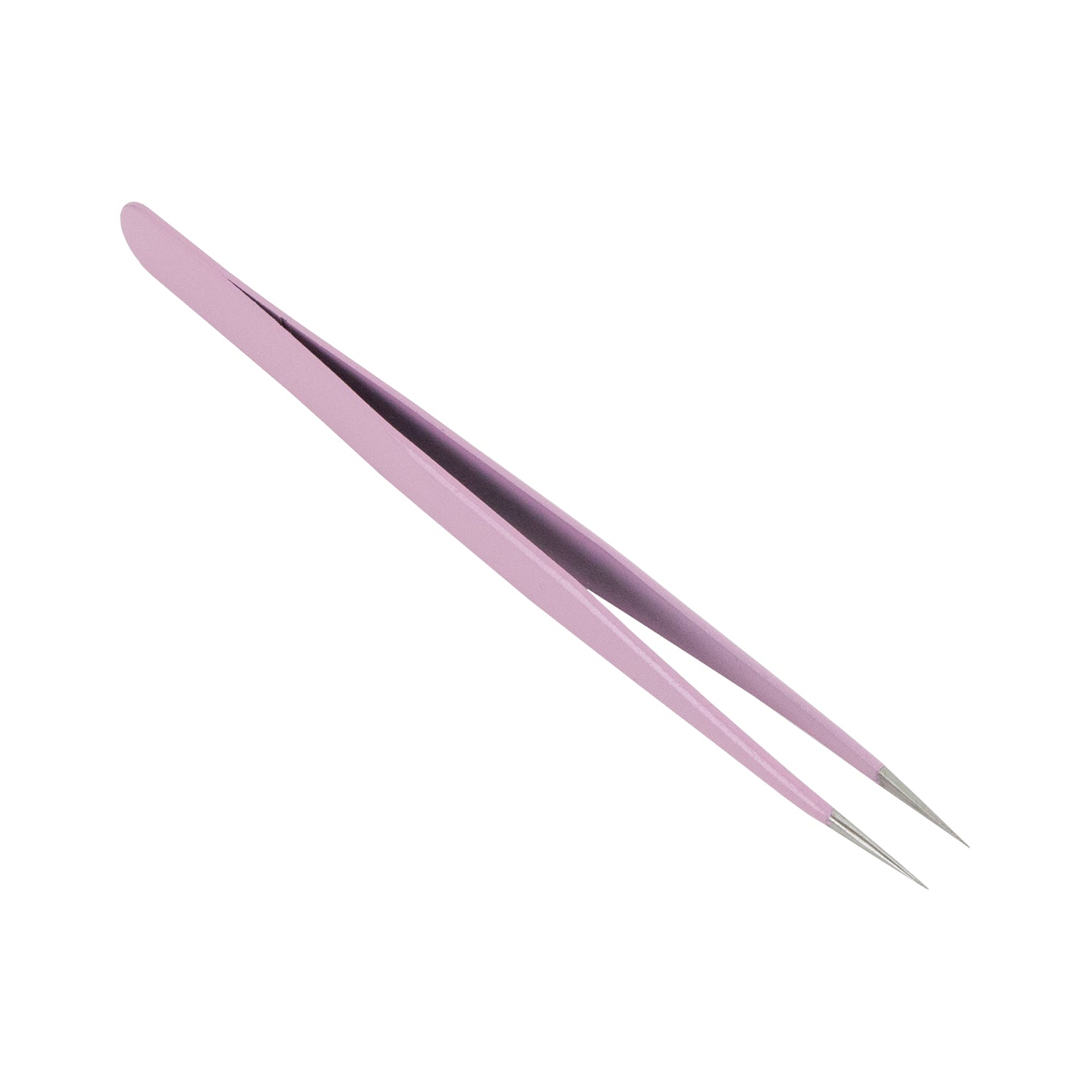 Stainless Steel Precision Beading Tweezers pink