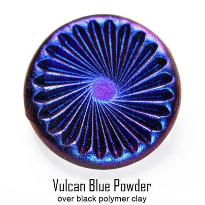Ultra Fine Chameleon Pigment Powder - Vulcan Blue - Cool Tools