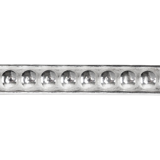 Patterned Wire - Sterling Silver - Dotted 12 gauge Dead Soft - 6" Min