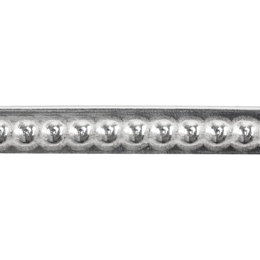 Patterned Wire - Sterling Silver - Dotted 14 gauge Dead Soft - 6" Min