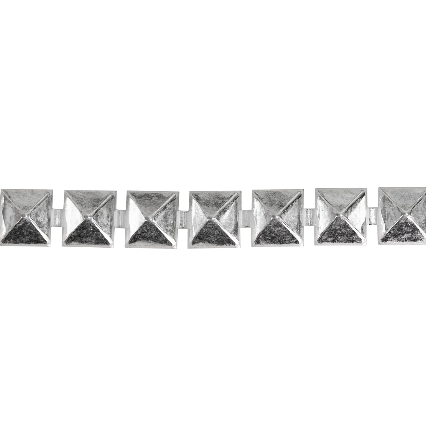 Patterned Wire - Sterling Silver - Studded 8 gauge Dead Soft - 6" Min