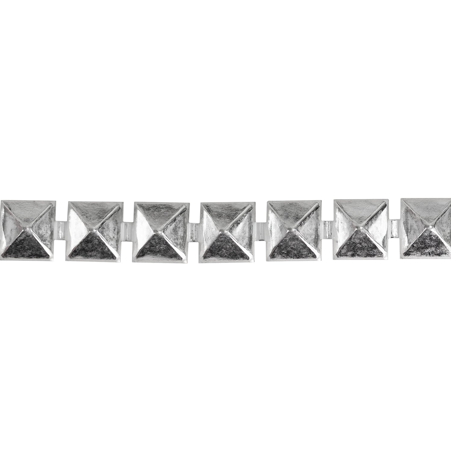 Patterned Wire - Sterling Silver - Studded 8 gauge Dead Soft - 6" Min