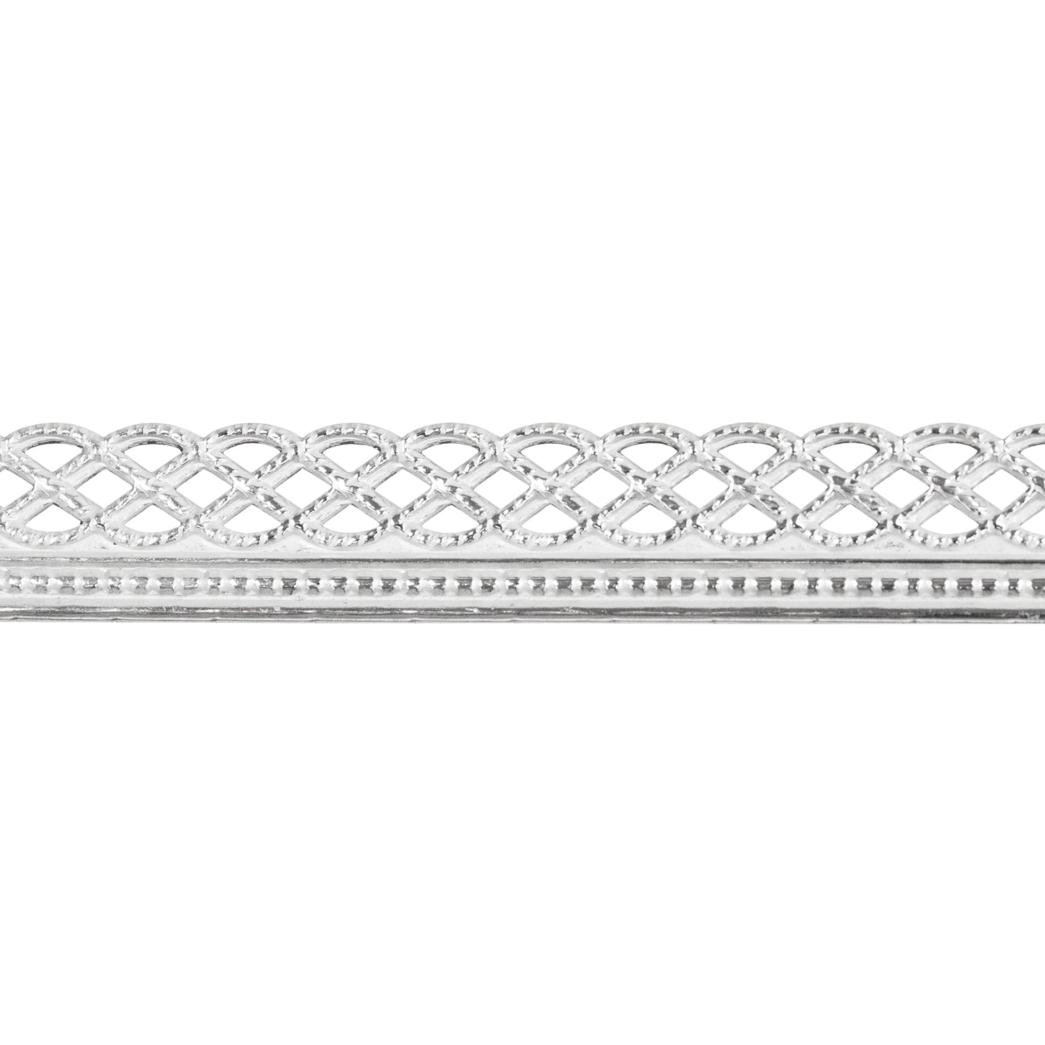 Silver Rope Edge Patterned Wire - Sterling Silver - Knotted Rope with Edge 22 gauge Dea