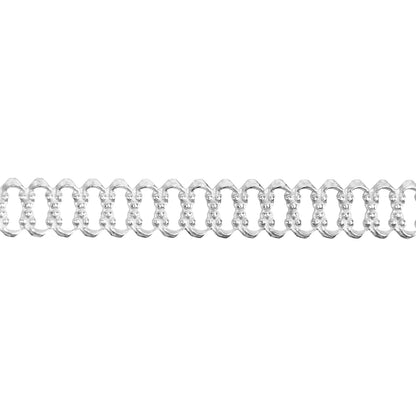Patterned Wire - Sterling Silver - Woven 24 gauge Dead Soft - 6" Min