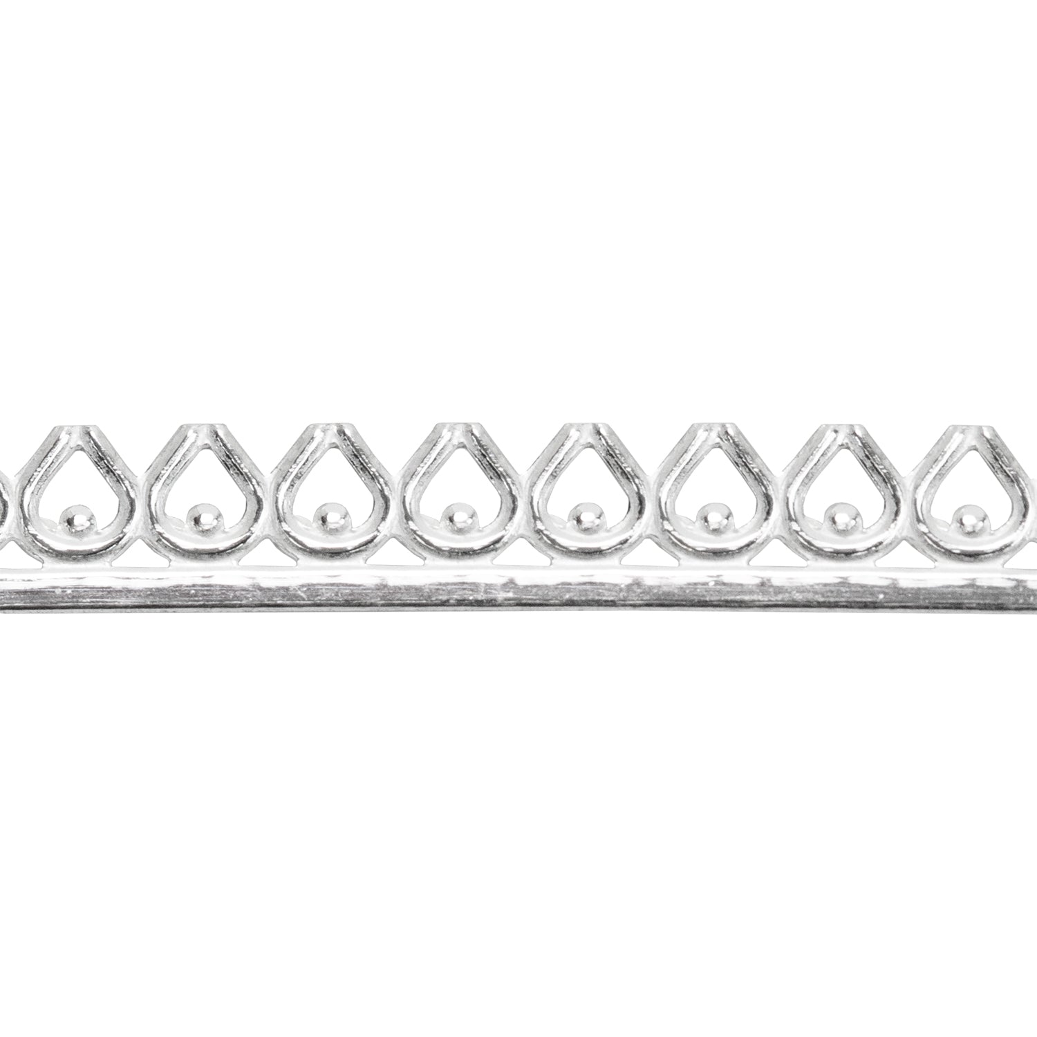 Bezel Wire - Sterling Silver - Gallery #9 - 24 Gauge Dead Soft - 6" Min