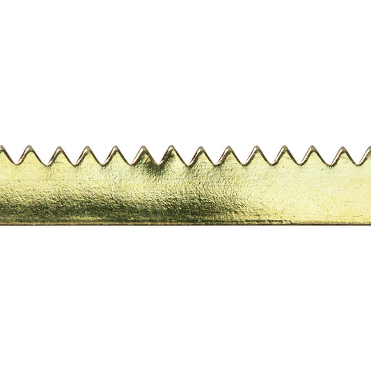 Bezel Wire - Brass - Serrated 24 Gauge Dead Soft - 6" Min