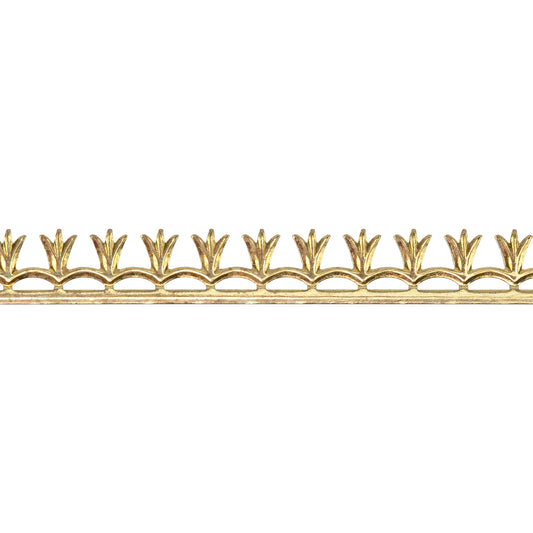 Bezel Wire - Brass - Gallery #8 - 25 Gauge Dead Soft - 6" Min