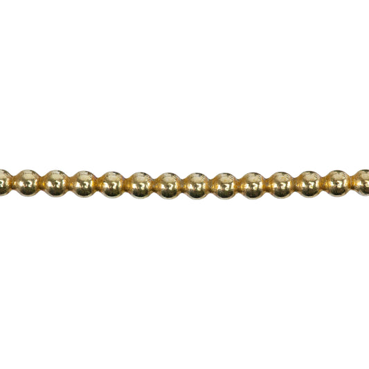 Patterned Wire - Brass - 2mm Polka Dot 12 gauge Dead Soft - 6" Min