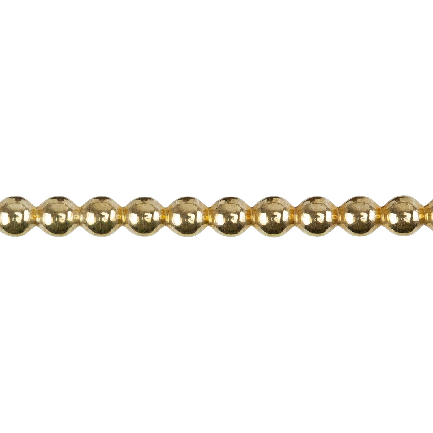 Patterned Wire - Brass - 3mm Polka Dot 8 gauge Dead Soft - 6" Min