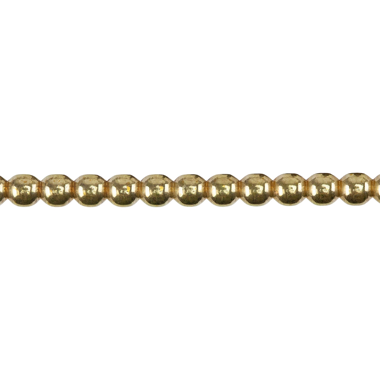 Patterned Wire - Brass - 4mm Polka Dot 12 gauge Dead Soft - 6"
