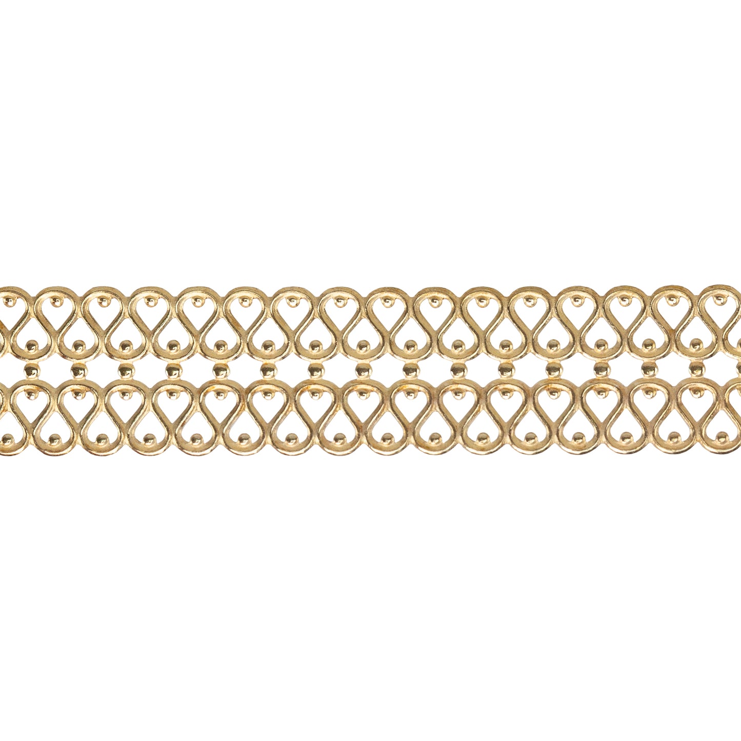 Patterned Wire - Brass - Double Serpentine Small 24 gauge Dead Soft - 6" Min