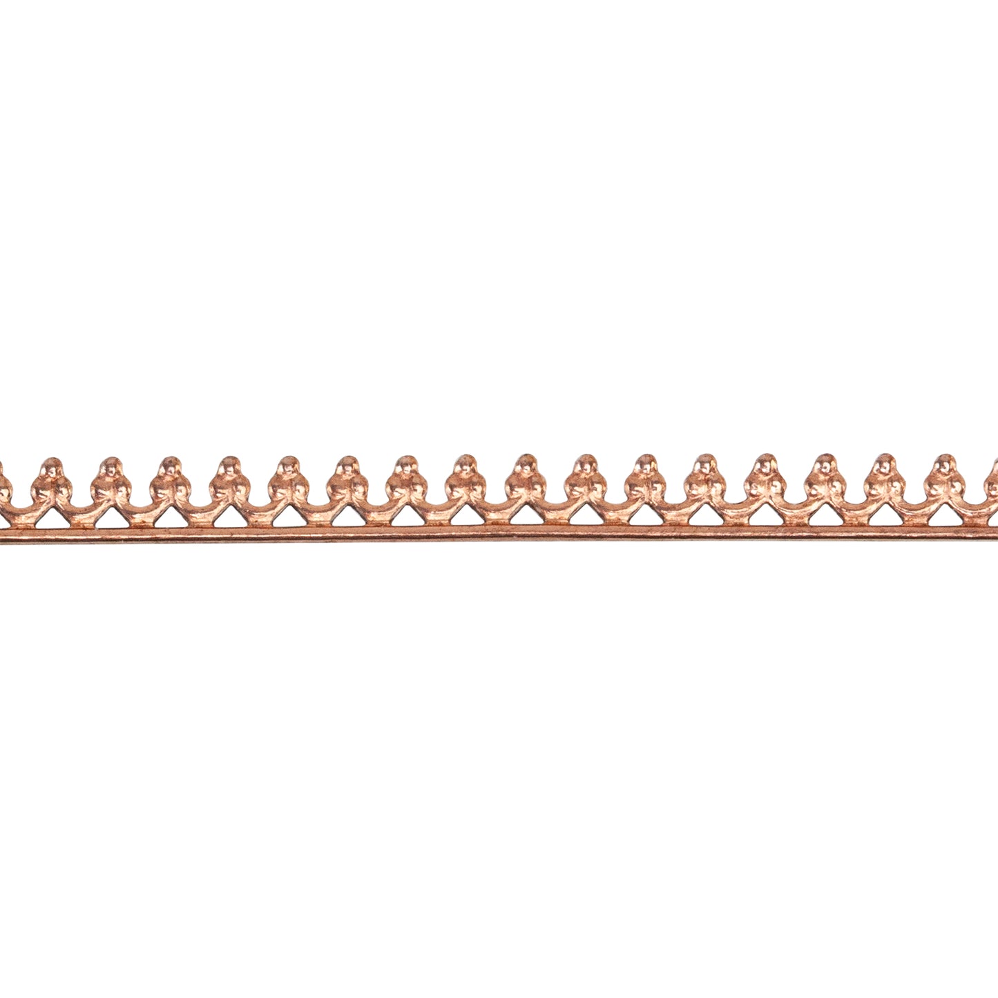 Patterned Wire - Copper - Gallery #11 24 gauge - 6" Min