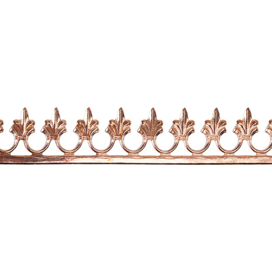 Patterned Wire - Copper - Gallery #6 24 gauge Dead Soft - 6" Min