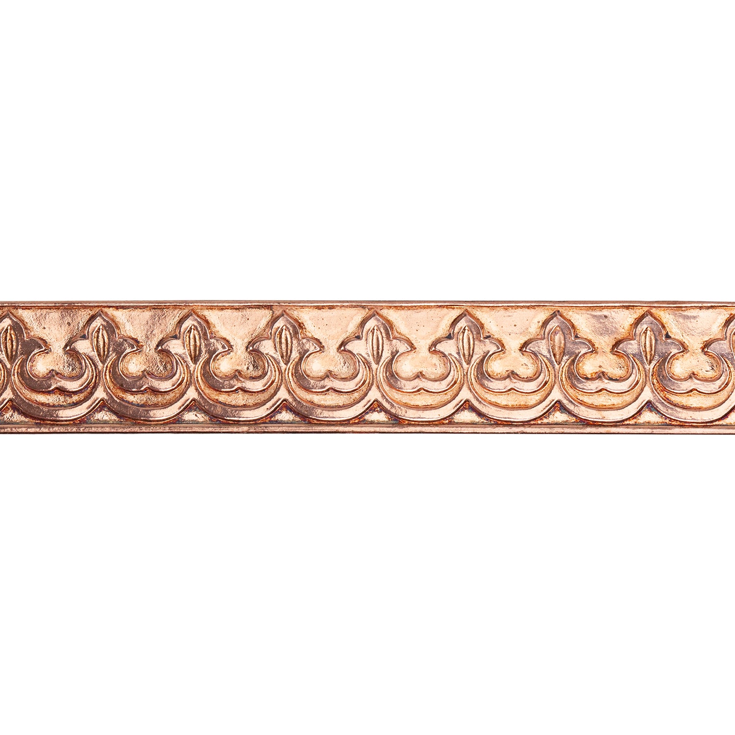 Patterned Wire - Copper - Gallery #1 22 gauge Dead Soft - 6" Min
