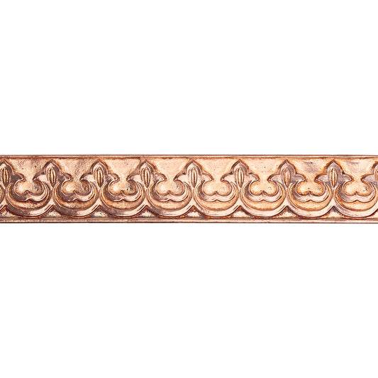 Patterned Wire - Copper - Gallery #1 22 gauge Dead Soft - 6" Min