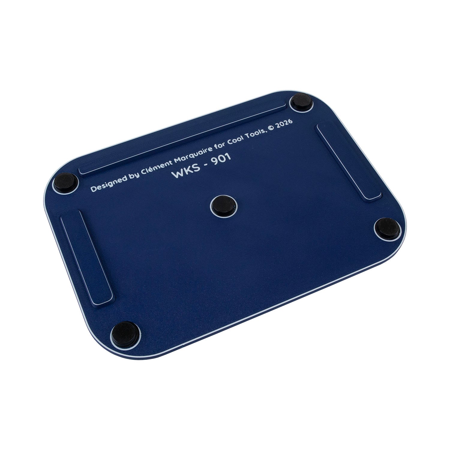 5x8 blue Non-Stick Clayboard WorkStation bottom