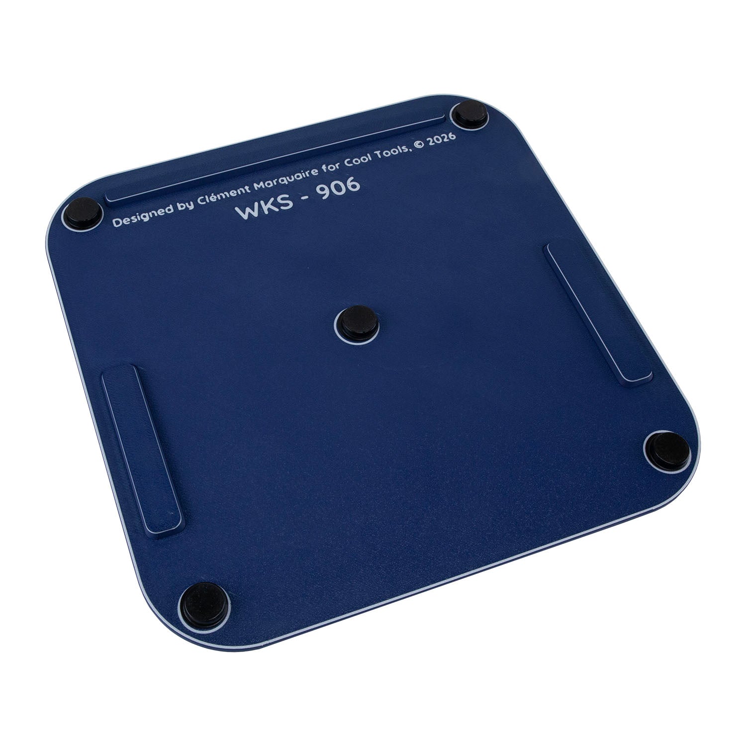 8x8 blue Non-Stick Clayboard WorkStation bottom